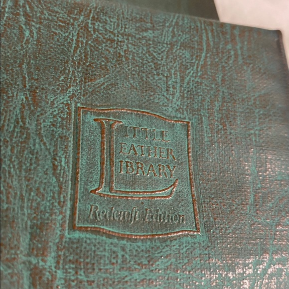 1920’s Green Leather-Bound Famous Authors Set 4 - Picture 11 of 12